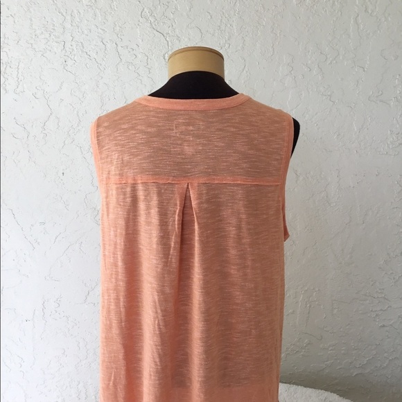 SONOMA Goods For Life split neck utility tank XXL papaya - Picture 7 of 11